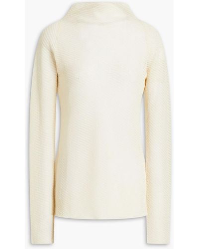 By Malene Birger Mimosa Knitted Turtleneck Sweater - White