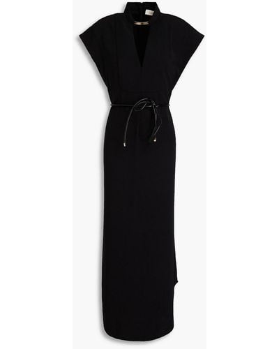 Zimmermann Twill Maxi Dress - Black