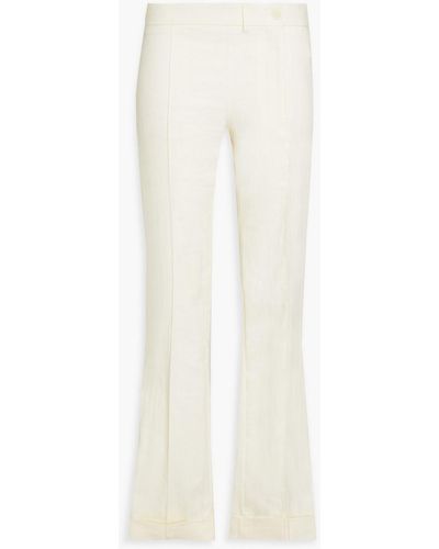 Jacquemus Fresa Twill Straight-leg Pants - White