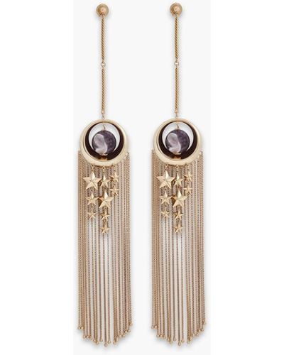 Zimmermann Gold-tone Amethyst Earrings - White