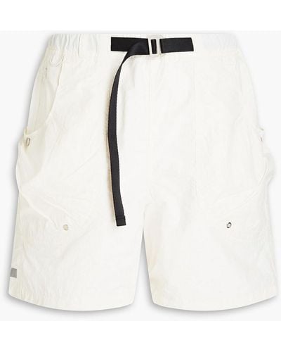John Elliott Safari Shell Shorts - White