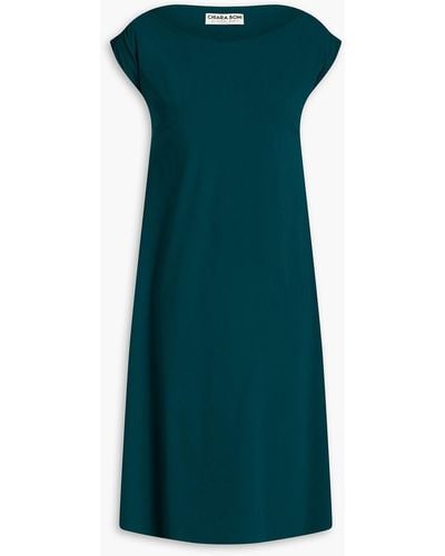La Petite Robe Di Chiara Boni Serenella Scuba Dress - Green