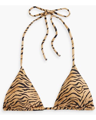 ViX Triangel-bikini-oberteil mit tigerprint - Mehrfarbig
