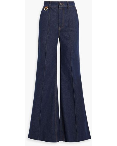 Zimmermann High-rise Flared Jeans - Blue