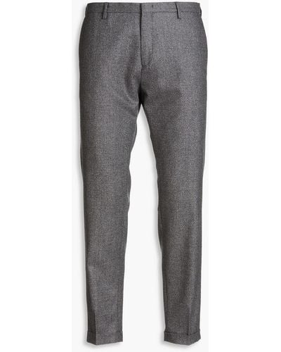 Paul Smith Slim-fit Wool Suit Pants - Grey