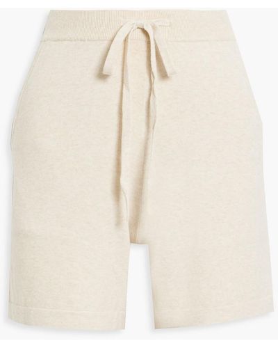 Majestic Filatures Cotton-blend Shorts - Natural
