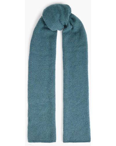 Fusalp Brushed Knitted Scarf - Blue