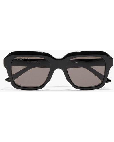 Balenciaga Square-frame Acetate Sunglasses - Black