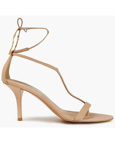 Stella McCartney Chain-embellished Faux Leather Sandals - Multicolour
