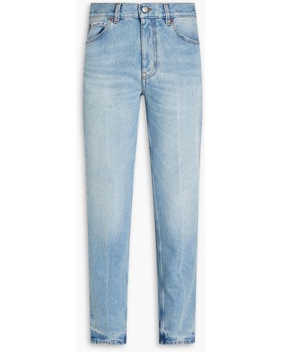 Victoria Beckham High-rise Straight-leg Jeans - Blue
