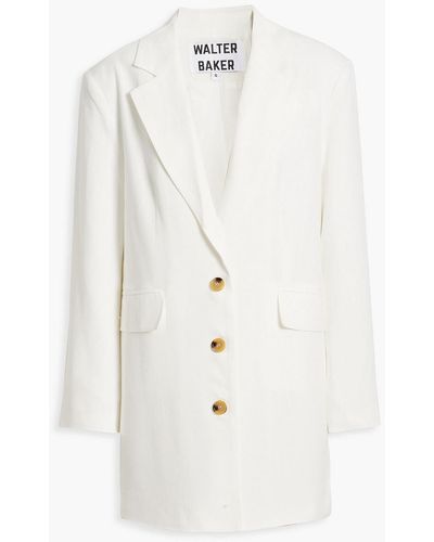 Walter Baker Warren blazer aus webstoff - Weiß