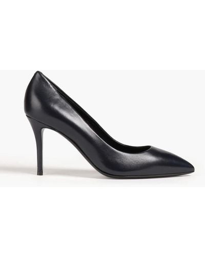 Giuseppe Zanotti Lucrezia 90 Leather Court Shoes - Black