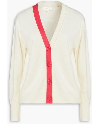 Chinti & Parker Wool And Cashmere-blend Cardigan - White