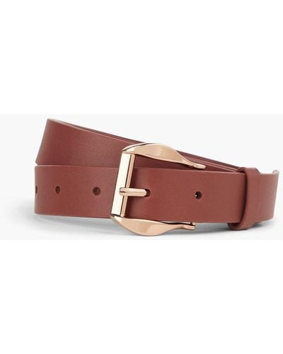 Zimmermann Leather Belt - Red