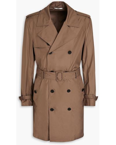 Valentino Double-breasted Shell Trench Coat - Multicolour