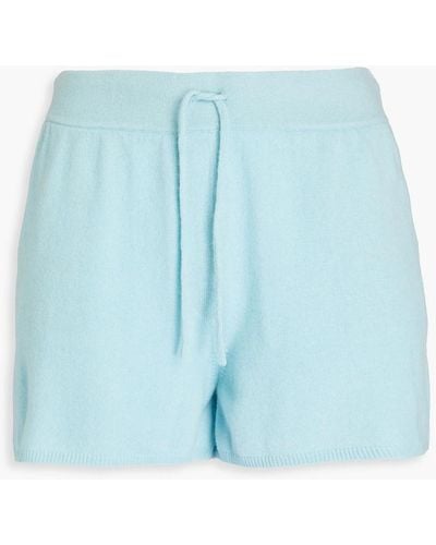 Loulou Studio Toran Cashmere Shorts - Blue