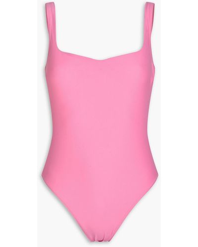 Nanushka Janice Cutout Swimsuit - Pink