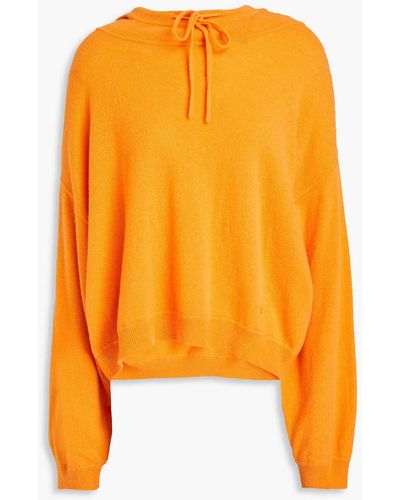 Loulou Studio Linosa hoodie aus kaschmir - Orange
