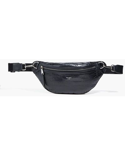 Jimmy Choo Finsley logo-jacquard Belt Bag - Farfetch