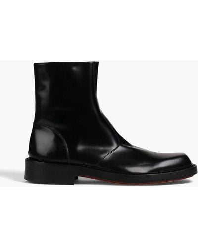 Paul Smith Rainer Leather Boots - Black