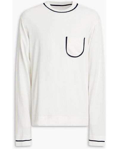Jacquemus Marino Cotton-blend Sweater - White