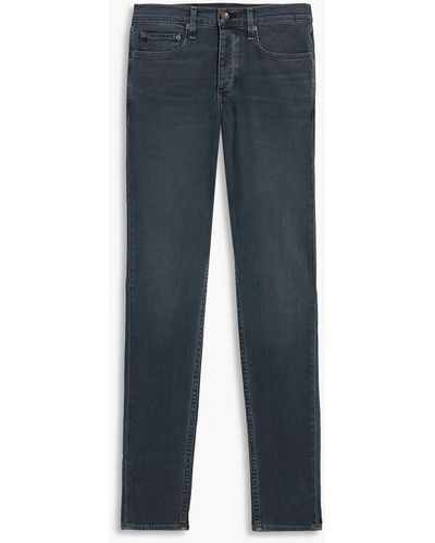 Rag & Bone Jeans mit schmalem bein aus denim - Blau