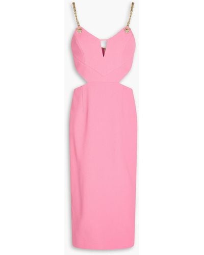 Rebecca Vallance Dulce Amore Midi Dress - Pink