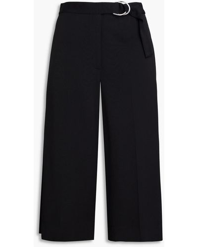 Theory Belted Ottoman Culottes - Blue