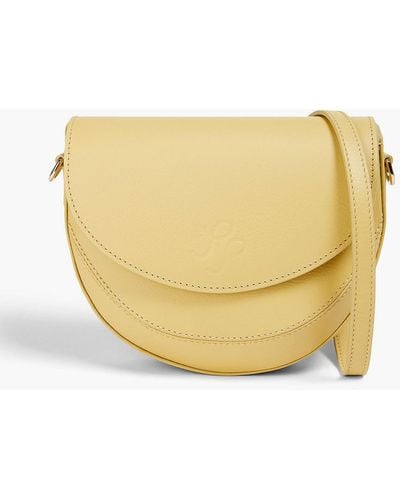 Rejina Pyo Textured-leather Shoulder Bag - Yellow