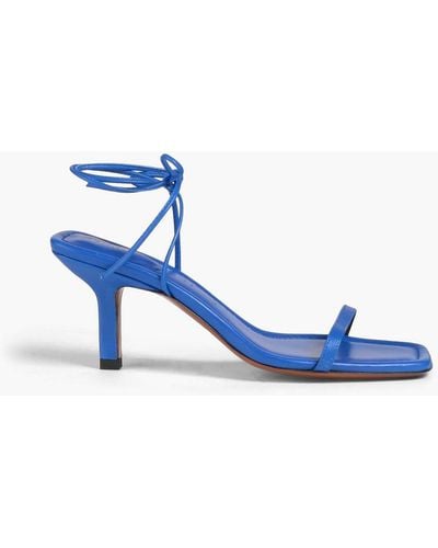 FRAME Leather Sandals - Blue
