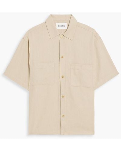 FRAME Cotton-twill Shirt - Natural