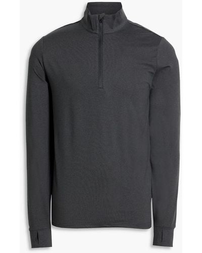 Onia Jersey Half-zip Sweatshirt - Gray