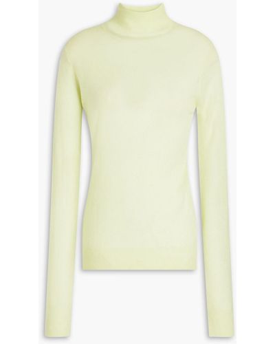 JOSEPH Cashmere Turtleneck Jumper - Yellow