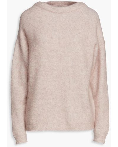 Acne Studios Brushed Knitted Sweater - Pink