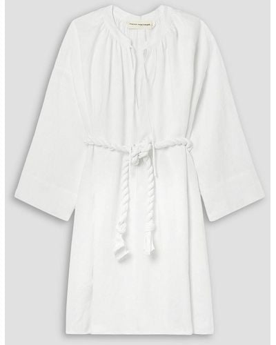 Mara Hoffman Sol Hemp Midi Dress - White