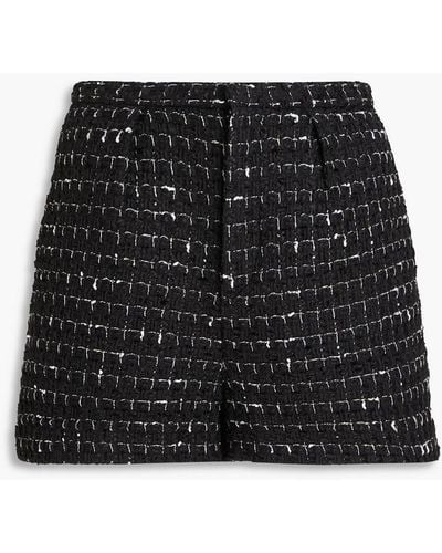 IRO Metallic Tweed Shorts - Black