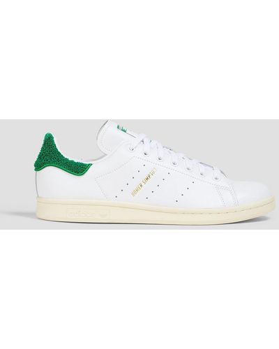 adidas Originals Homer Simpson Stan Smith Leather Trainers - White