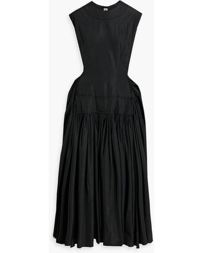 Marni Taffeta Maxi Dress - Black