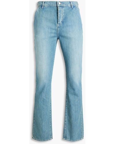 IRO Valiez Faded Denim Jeans - Blue