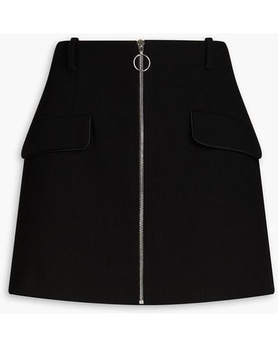 Maje Crepe Mini Skirt - Black