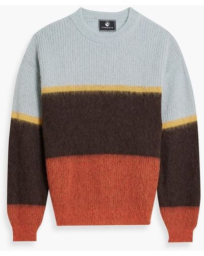 CORDOVA Arosa Striped Knitted Sweater - White