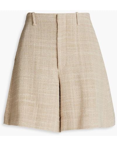 By Malene Birger Paccas Cotton-blend Gauze Shorts - Natural