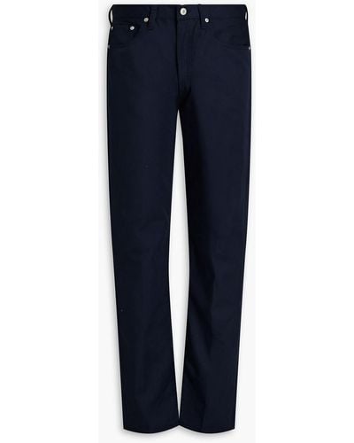 Jeanerica Tapered Twill Trousers - Blue