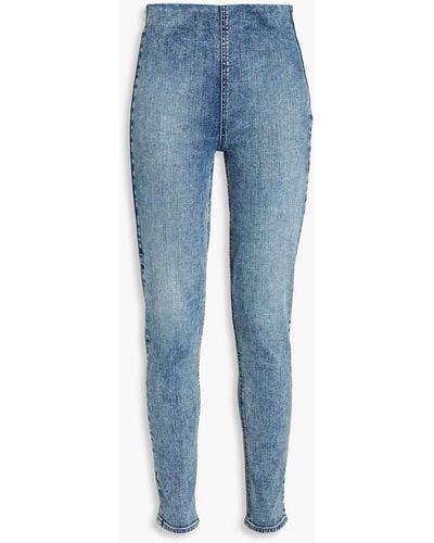 Rag & Bone Nina hoch sitzende skinny jeans - Blau