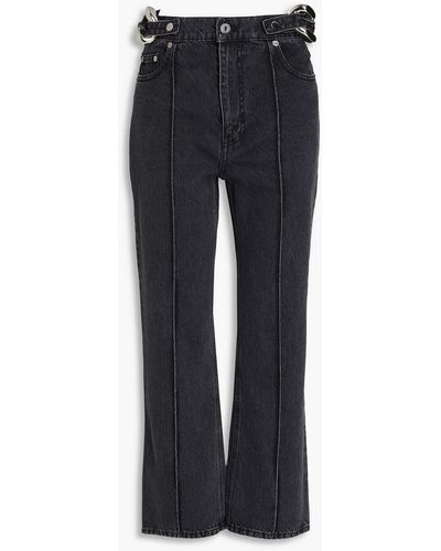 JW Anderson High-rise Tapered Jeans - Blue
