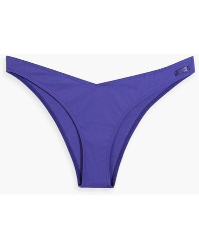 Zimmermann Low-rise Bikini Briefs - Purple