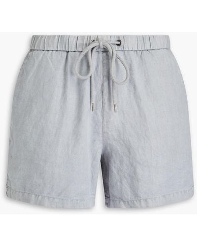 James Perse Linen Shorts - Grey