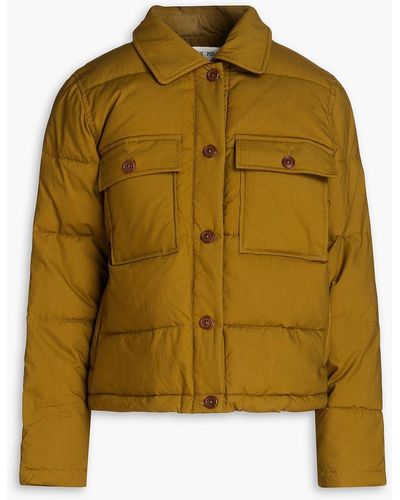 Alex Mill Quilted Cotton Jacket - Yellow