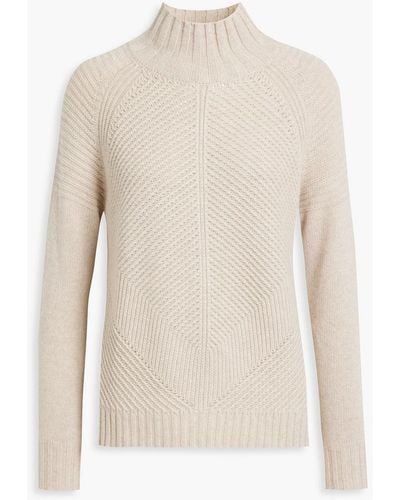 Autumn Cashmere Cashmere Turtleneck Sweater - White