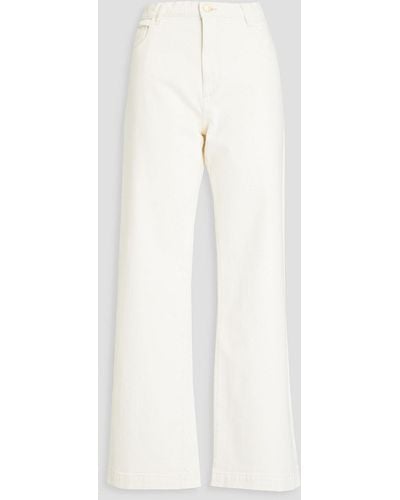 DL1961 Zoie High-rise Straight-leg Jeans - White